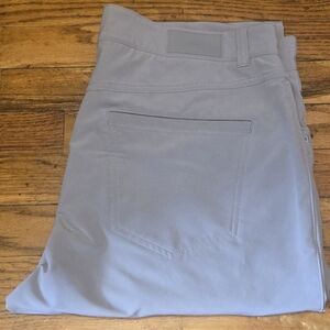 Peter Millar Crown Crafted Surge Performance Pants Mens 35x32 (36x29) Gray